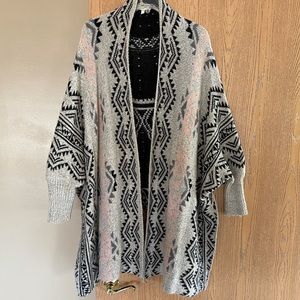Maurices Poncho Style Sweater